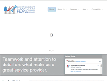 Tablet Screenshot of engineeringpeople.com.au